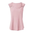thumbnail image 5 of Hessimy Spaghetti Strap Camisole Tank Tops for Women, Basic Slim-Fit Cotton Cami Undershirts(Pink,S), 5 of 9