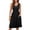 Black, variant on Kukoosong Women's Slim Fit V-Neck Sleeveless Midi Tank Dress for Casual Party Wedding Guest Cocktail Clubbing Dresses
