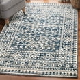 thumbnail image 4 of My Texas House Delilah 9' X 13' Blue Geometric Area Rug, 4 of 12