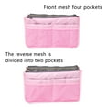 thumbnail image 2 of Sac Cosmétique Accessoire Organisateur en Nylon pour Femme Sac de Rangement Fille, 2 of 11