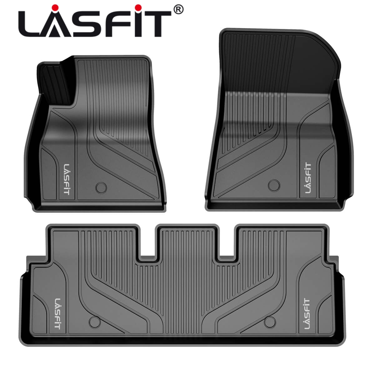 Lasfit 20222023 Tesla Model 3 Floor Mats Set, All Weather Guard Custom