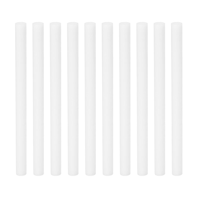 Unique Bargains Cotton Filter Sticks, Refill Sticks Filter Wicks Replacement (4.72'' x 0.31''), White 10Pack