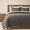 Mushroom Brown-Full/Queen (92" X 92"), variant on Quilt Set Birch Full/Queen (92" X 92") 3 Piece Modern Striped Lightweight Bedding