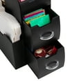 thumbnail image 5 of Mind Reader Cup and Condiment Station, Countertop Organizer, Coffee Bar, Plastic, 2-Pack, Black, 5 of 9