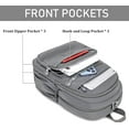 thumbnail image 5 of Hiking Waterproof 13" Laptop Backpack Purse for Women and Men,Travel Backpack, 5 of 6