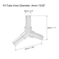 thumbnail image 2 of Conector de válvula de aire para acuario de Unique Bargains, plástico en forma de Y, tubería en línea para estanque de peces de 0.16" 10 piezas, 2 of 4