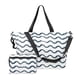 thumbnail image 1 of Bolso de playa ligero, multiusos, resistente a la arena, de gran capacidad, para mujer Azul, 1 of 9