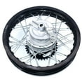 thumbnail image 5 of Applies to Front 1.40-14 Rear 1.60-12 Drum Brake  sprocket Aluminum Alloy Wheel Rims Circle Hub Kayo CRF Dirt Pit Bike Motorcycle, 5 of 6