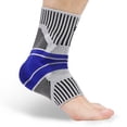 thumbnail image 1 of Precision Elastic Ankle Support For Various Sports, Soft Knit Fabric Compression Sleeve With Built-in Silicone Pads, Lightweight Breathable Design For Active Knee Support, 1 of 5