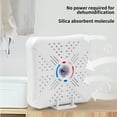 thumbnail image 5 of Gnmfd Rechargeable Silica Gel Dehumidifier Mini Desiccant Canister for Wardrobe Bookcase Storage Box Reusable Humidity Absorber with Color Indicator Small Space Moisture Control, 5 of 8
