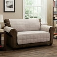 thumbnail image 3 of Innovative Textile Solutions 1-Piece Tyler Sofa Furniture Cover Slipcover, Natural, 3 of 7