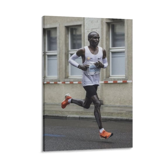 Eliud Kipchoge Canvas Poster Artworks Canvas Poster Room Aesthetic Wall Art Prints Home Modern Decor Gifts 12x18inch(30x45cm)