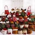 thumbnail image 4 of Pink Christmas Gift Bag Christmas Eve Portable Apple Bag Xmas Candy Bag Noel Fruit Packaging Box Navidad Creative Gift Bag, 4 of 4