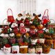 thumbnail image 4 of Pink Christmas Gift Bag Christmas Eve Portable Apple Bag Xmas Candy Bag Noel Fruit Packaging Box Navidad Creative Gift Bag, 4 of 4