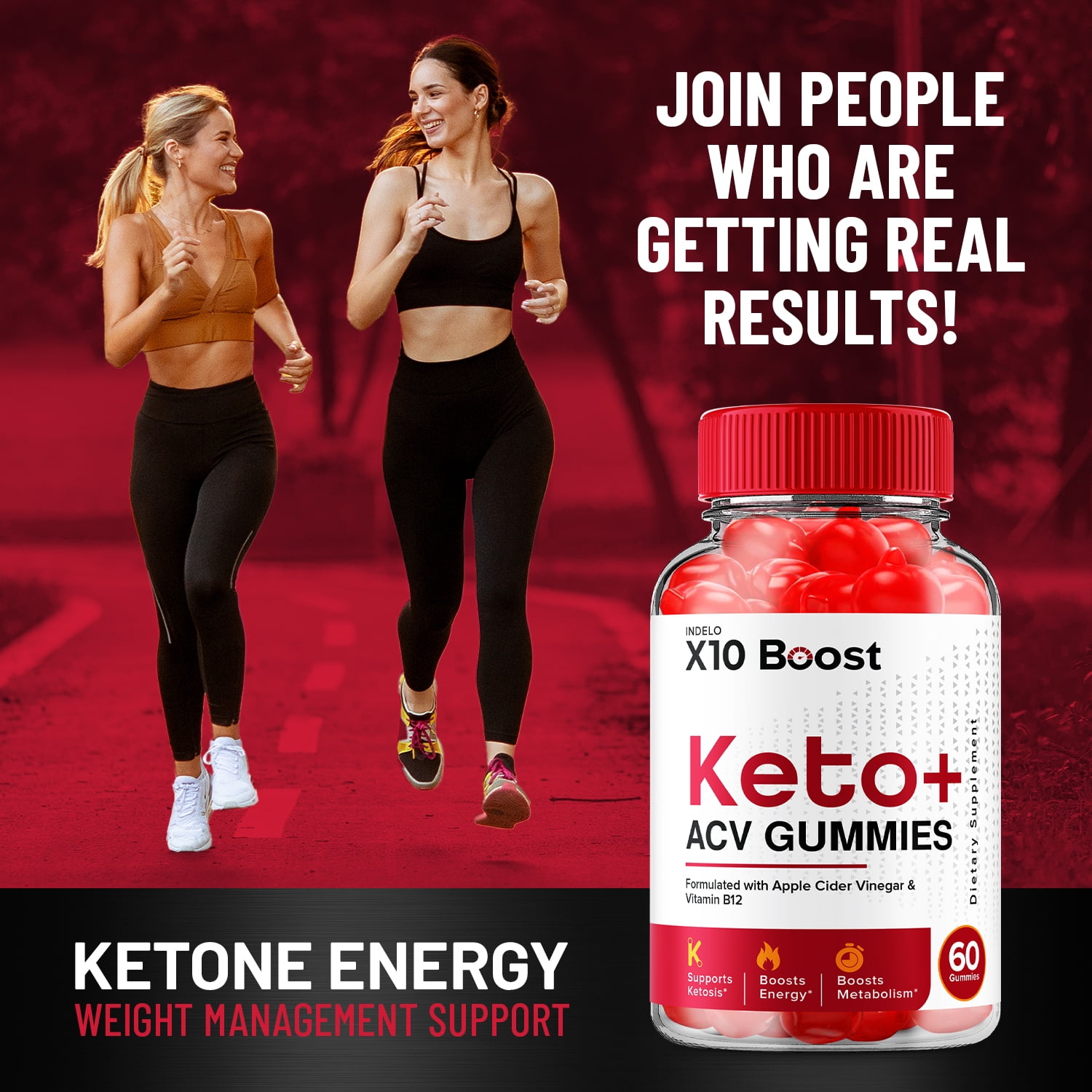 (3 Pack) X10 Boost Keto ACV Gummies, X10 Boost Keto Gummies Advanced Weight Loss, X 10 Keto + ACV Apple Cider Vinegar Supplement, X10Boost, X10Keto Folate Beet Root (180 Gummies)