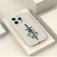 thumbnail image 4 of Elegante y protectora: cubierta de teléfono plateada esmerilada de doble capa con diseño gráfico vibrante para iPhone 15 Pro Max 14 13 12 Pro 11, 4 of 4