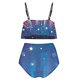 thumbnail image 4 of Traje de baño para mujer, conjunto de traje de baño con volantes para mujer, trajes de baño para mujer, conjuntos de bikini para mujer, trajes de baño de bikini para mujer, 4 of 5