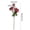 #0834-E, variant on Cheapark French Artificial Roses Faux Burnt Edge Floral For Home Tabletop Vase Indoor Living Room Wedding Party Everyday Decorative Fake Flowers