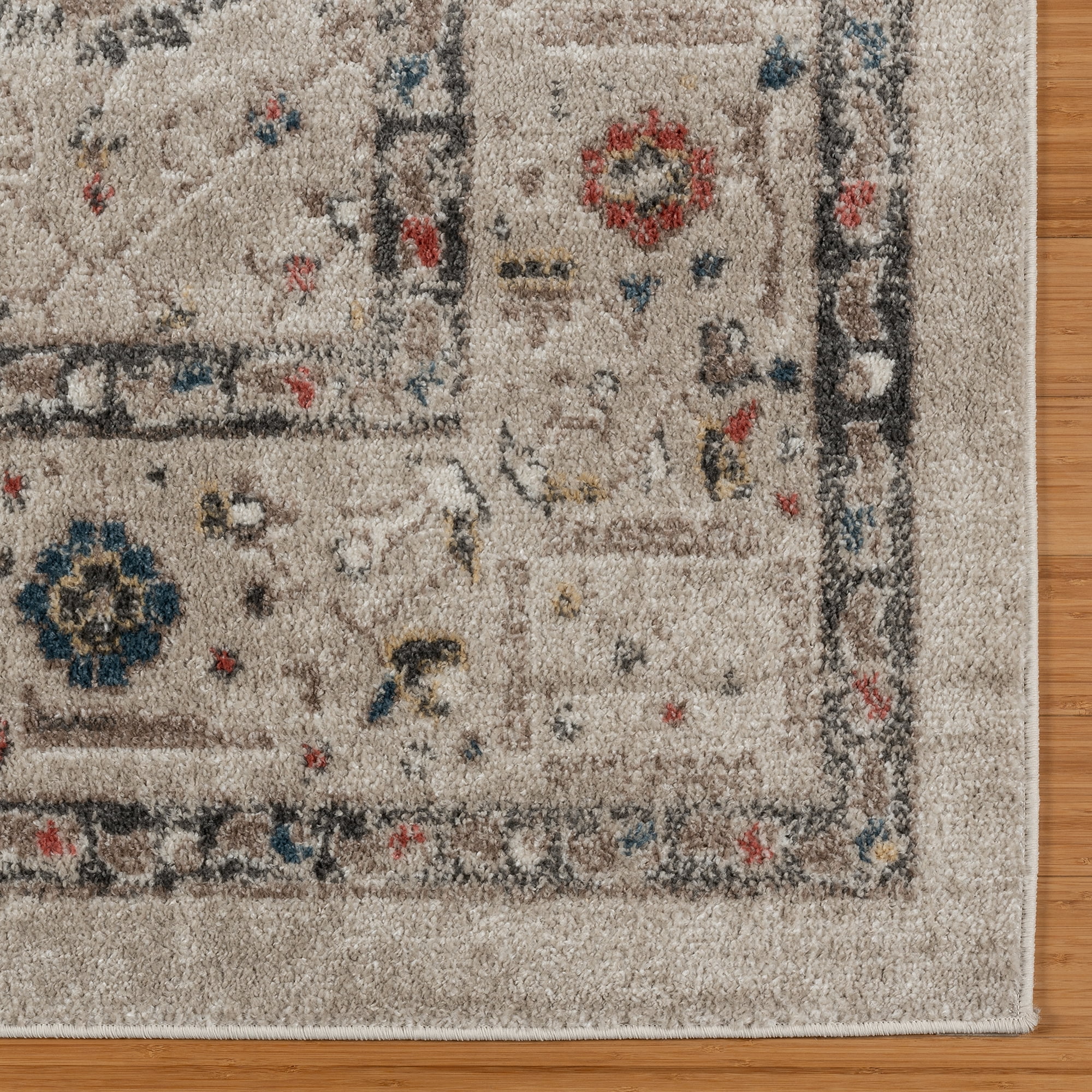 Gertmenian Heirloom Dov Transitional Oriental Ivory Indoor Area Rug, 2x6 Runner