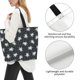 thumbnail image 3 of Balery Turtle Bolsa Tote Estilo Estético con Cremalleras, Bolsa de Hombro, Bolsa de Compras Grande y Plegable, 3 of 8