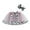 x-497Grey204, variant on Girls Skirts Tutu Skirt With Leopard Print Bowknot Party Skirt For Birthday Summer Children Dance Sports for Birthday Holiday