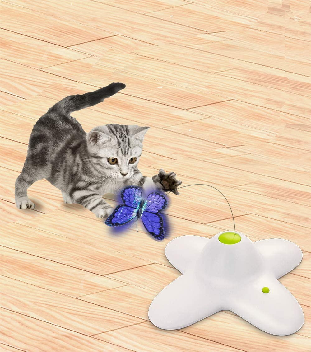 All For Paws Butterfly Re-Fills for Battery Operated Interactive Flutter  Bug Cat Toy 6 pcs - Walmart.com