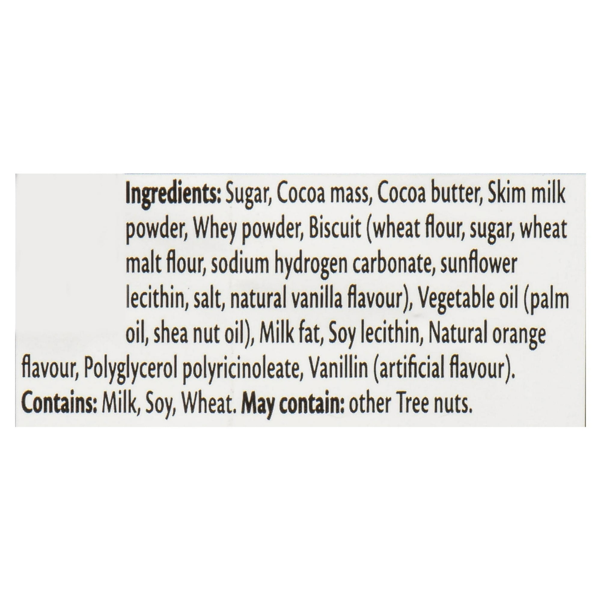 Terry's Orange cookie bar