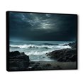 thumbnail image 2 of Designart "Scenic Rocky Beach III" Ocean Floater Framed Canvas Wall Art, 2 of 5