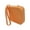 Orange, variant on Xinyolin Silicone Storage Bag with Wrist Strap Square Shape Zipper Closure Waterproof Portable Keys Earphone Lipstick Cards Storage Pouch Samll Item Organizer