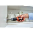 thumbnail image 4 of BLACK+DECKER Cordless Screwdriver with AA Batteries and 5 Fastening Bits (BCF601AA), 4 of 21