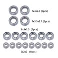 thumbnail image 2 of Ruiboury Stronger Rear Axle Assembly Kit For 1/18 Trx4m Crawler Stable RC Car Accessories Black, 2 of 6