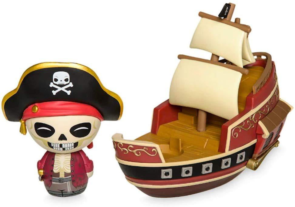NEW Disney Jolly Roger with Pirate Ship Dorbz Ridez Vinyl Figure Set by Funko 