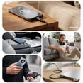 thumbnail image 2 of USB C Cable 6.6FT, 2 Pack USB‑C to USB‑C Cable Fast Charging, Durable Braided USB Cable for Mobile Phones and Tablets (Black), 2 of 6