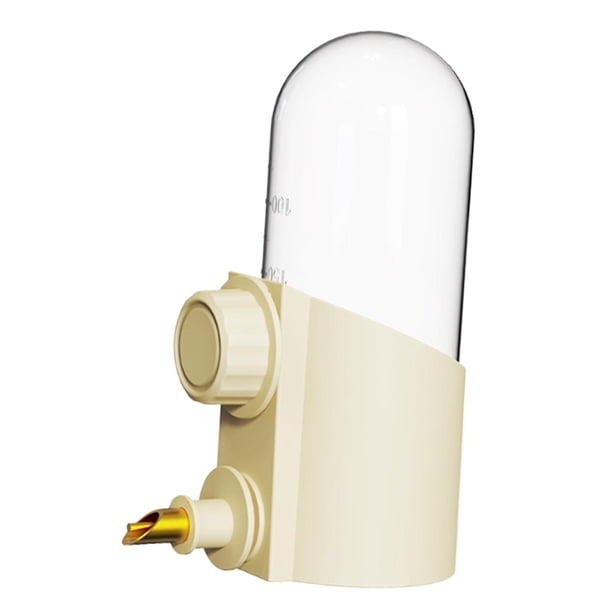 Comedero para pájaros, dispensador de agua, fácil de instalar, accesorios para jaulas, bebedero automático, botella para cacatúas, agapornis y Estilo B