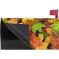 thumbnail image 4 of Thanksgiving Autumn Leaves Magnetic Mailbox Cover MailWraps Garden Yard Home Decor for Outside Oversized-25.5" x20.8", 4 of 5
