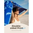 thumbnail image 3 of OCOOPA Diveblues Microfiber Beach Towels,Fast-Dry Sand Free Oversized Beach Towel,71" x 32", 3 of 7