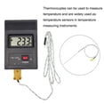 thumbnail image 5 of Termopar Tipo K con Enchufe, Sonda de Sensor de Temperatura para Medidor, de -50 A 1100 °C, Cable de 3,3 Pies, 3,2 X 150 mm, 5 of 5