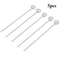 thumbnail image 2 of Coofit 5 Pcs Brochettes en Acier Inoxydable Robustes Universelles Brochettes de Barbecue Brochettes de Kebab, 2 of 10