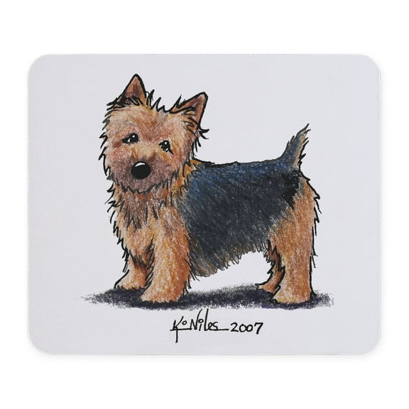 CafePress - Black Jacket NT Mousepad - Non-slip Rubber Mousepad, Gaming Mouse Pad