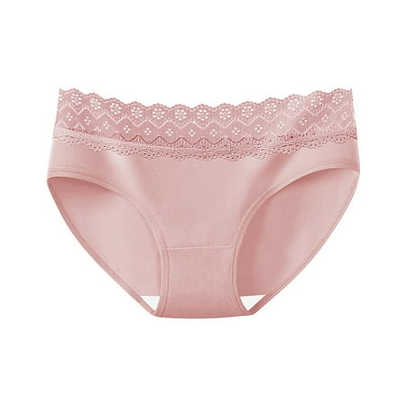 Kmdttou Women s Plus Size Underwear Solid Color Patchwork Briefs Panties Underwear Knickers Bikini Underpants (Available in Plus Size)