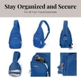 thumbnail image 5 of Baggallini - Bolso bandolera antirrobo para viaje (7 x 12, con cremalleras de bloqueo Securtex, resistente a cortes y RFID), 5 of 5