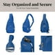thumbnail image 5 of Baggallini - Bolso bandolera antirrobo para viaje (7 x 12, con cremalleras de bloqueo Securtex, resistente a cortes y RFID), 5 of 5