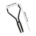 thumbnail image 2 of OFFIGAM 10Pcs Black Pegboard Cup Holder Hooks for Efficient Tool and Accessory Organization, 2 of 7