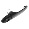 thumbnail image 5 of For Buick Allure/LaCrosse 2005 06 07 08 2009 Exterior Door Handle Passenger Side | Front | With Key Hole | Smooth Black | Replacement For GM1311166 | 15803507, 5 of 6
