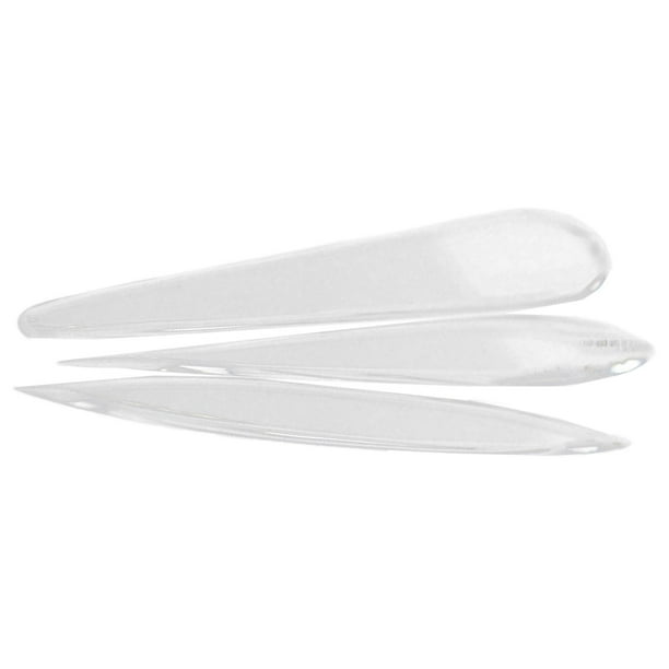 3 uds herramientas para esculpir arcilla acrílico acrílico doble cabeza herramientas para moldear arcilla polimérica herramientas de modelado para