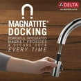 thumbnail image 3 of Delta Faucet Cassidy Gold Kitchen Faucet, Kitchen Faucets with Pull Down Sprayer, Kitchen Sink Faucet, Gold Faucet for Kitchen Sink with Magnetic Docking, Lumicoat Champagne Bronze 9197-CZ-PR-DST, 3 of 8