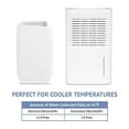 thumbnail image 6 of IVATION 13-Pint Desiccant Dehumidifier, Compact & Quiet, Continuous Drain Hose, Covers up to 270 Sq Ft, 6 of 10