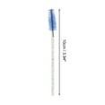 thumbnail image 2 of Unique Bargains 50 Pcs Lightweight Eyebrow Brushes for Business Travel Blue Nylon Plastic, 2 of 5