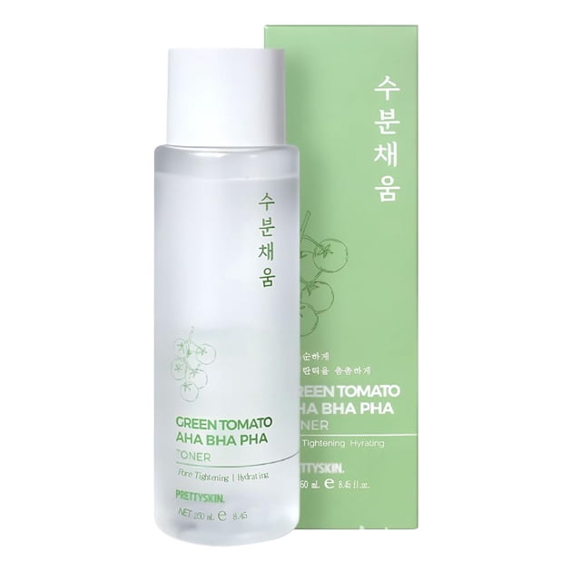 Tónico facial hidratante PRETTYSKIN con extracto de tomate 250 mL