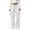 02# White, variant on Cargo Parachute Pants Women - Quick Dry Waterproof Wide Leg Drawstring Elastic Waist Trousers Atheletic Joggers 2026 Black S